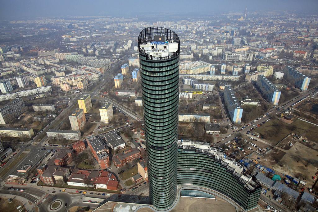 Platinum Sky Lejlighed Wrocław Eksteriør billede